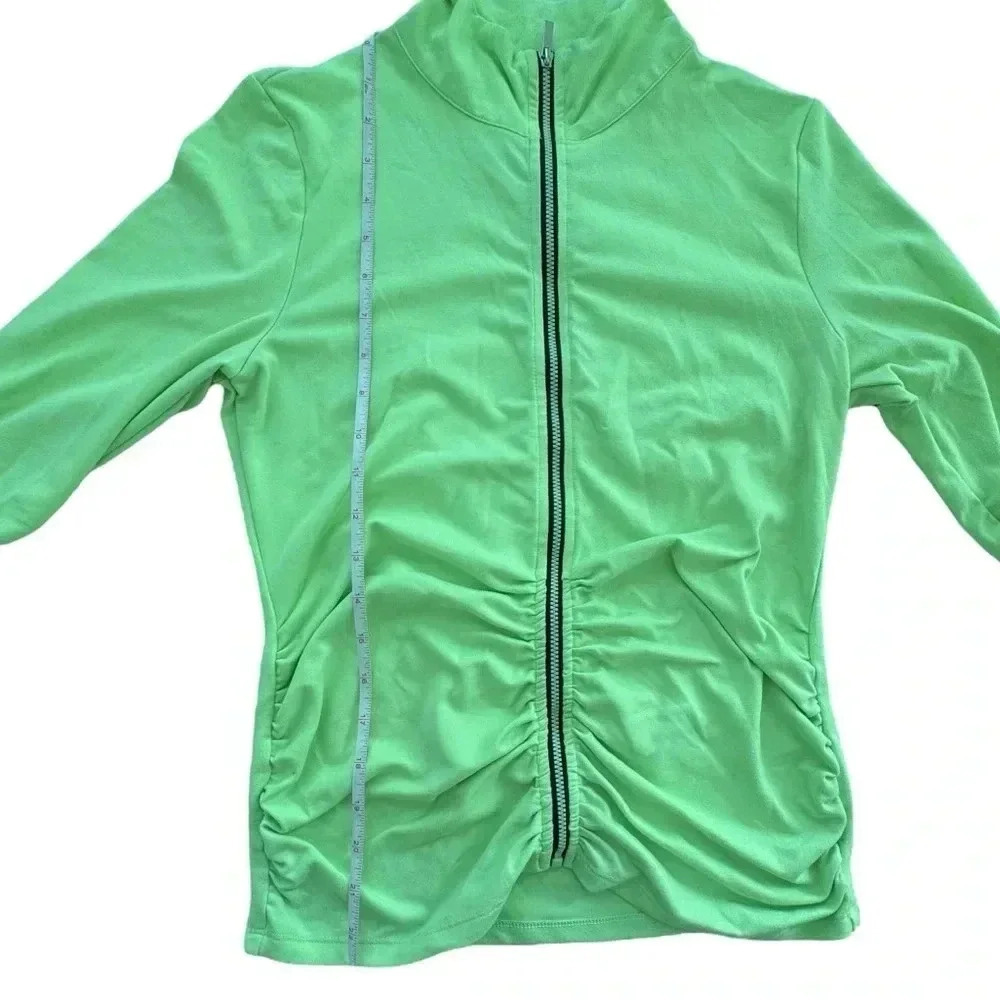 Calvin Klein Lime Green Women's performance jacket: size small - Picture 10 of 10